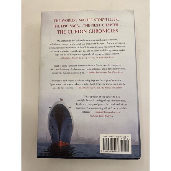 Be Careful What You Wish For by Jeffrey Archer – G+ Thriller Hardcover - Picture 4 of 4